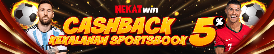 nekatwin cashback kekalahan sportsbook 5 persen